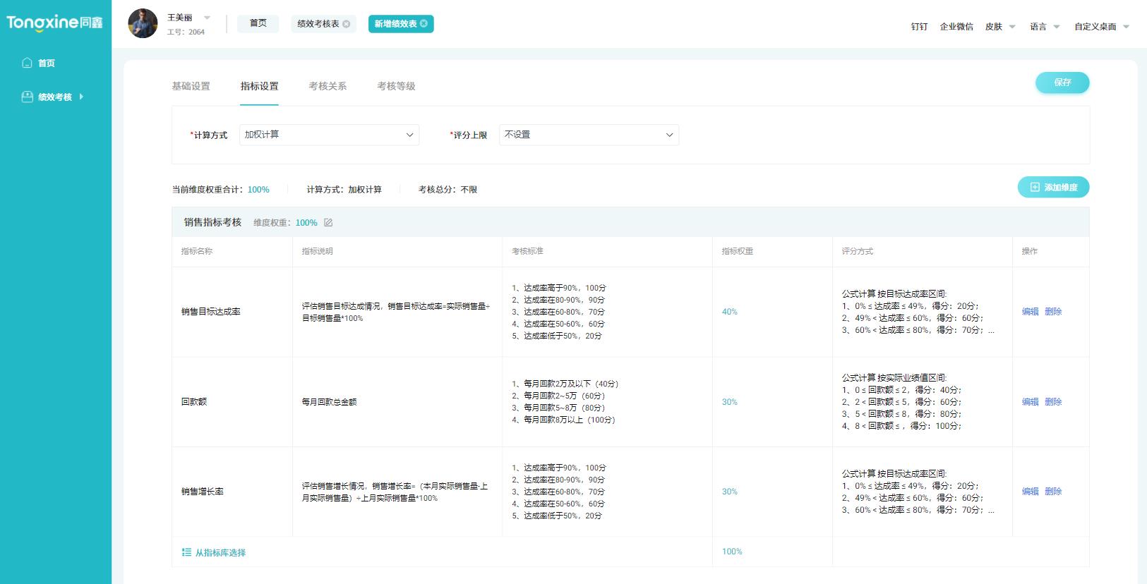 績(jī)效管理系統(tǒng)